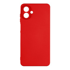 Samsung A07 A075 Чохол силіконовий Захист камери (червоний)