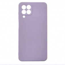 Samsung M33 M335 M336 Чохол силіконовий Захист камери (ліловий)