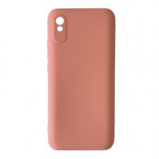 Xiaomi Redmi 9A силіконовий чохол Silicone Cover (рожевий)