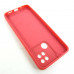 Xiaomi Redmi 10c Чохол силіконовий Захист камери (червоний)