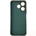 Xiaomi Redmi 13 Чехол силиконовый Защита камеры (зеленый)
