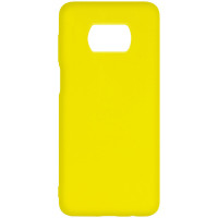 Xiaomi Poco X3 Силіконовий Чохол жовтий Colorful