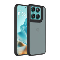 Motorola Moto G86 Чохол матовий TPU+PC (чорний)