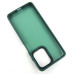 Motorola Moto E14 Матовый чехол Frame TPU+PC (зеленый)
