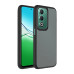 Oppo A5 2025 Чехол матовый TPU+PC (черный)