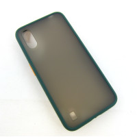 Samsung A01 A015 Чохол матовий TPU+PC (зелений)