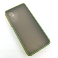Samsung A01 core A013 Чехол матовый TPU+PC (зеленый)