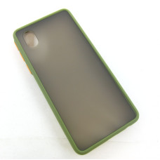 Samsung A01 core A013 Чохол матовий TPU+PC (зелений)