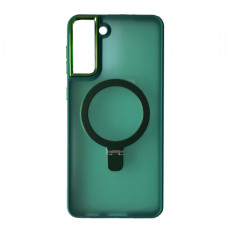 Samsung S22 S901 Чохол підставка Матовий (зелений)