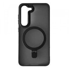 Samsung S23 S911 Чохол підставка Матовий (чорний)