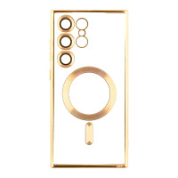 Samsung S24 Ultra S928 Чохол магнітний Захист камери (золотий)