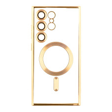 Samsung S25 Ultra S938 Чохол силіконовий Захист камери (золотий)