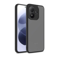 Xiaomi Redmi Note 17 Чохол матовий TPU+PC (чорний)