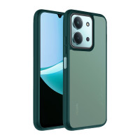 Xiaomi Poco C85 Чохол матовий TPU+PC (хакі)