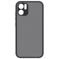 Xiaomi Redmi A1 A2 Чохол матовий Frame Case (чорний)