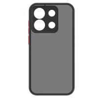 Xiaomi Redmi Note 13 5G Poco X6 Чохол матовий Захист камери (чорний)