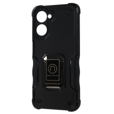 Oppo A58 4G 6,72" Протиударний чохол Підставка (чорний)
