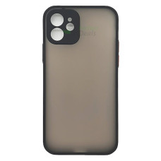Iphone 12 mini Чохол матовий Захист камери (TPU+PC)