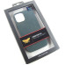Iphone 12 mini Кожаный чехол Перфорация (зеленый)