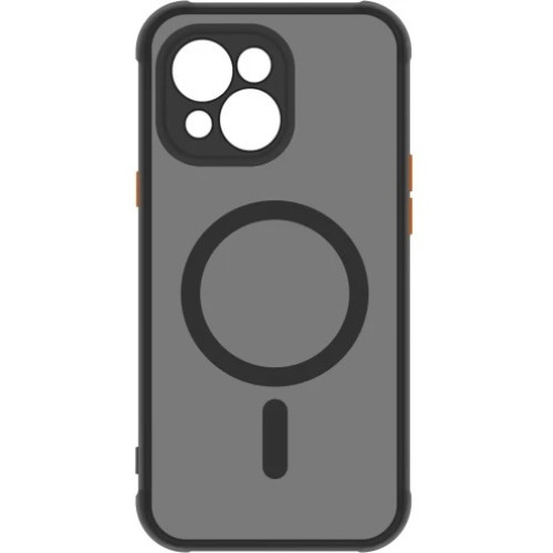 iPhone 13 Чехол матовый Защита камеры Магнит (TPU+PC)