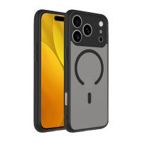 iPhone 17 Pro Чехол матовый Защита камеры Магнит (TPU+PC)