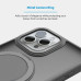 Iphone 16 Pro Max Матовий чохол Відкидний магніт (TPU+PC)