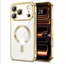 iPhone 17 Pro Max Чохол магнітний Захист камери (золотий)