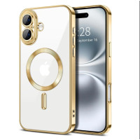 iPhone 17 Чохол магнітний Захист камери (золотий)