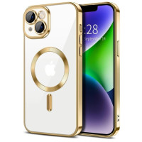 IPhone 13 Чохол силіконовий Магніт (золотий)