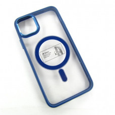 Iphone 14 Plus Чохол магнітний MagSafe Frame Case (TPU+PC)