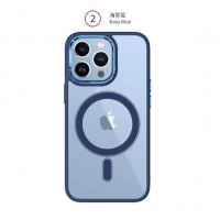 Iphone 14 Pro Чехол магнитный MagSafe Frame Case (TPU+PC)