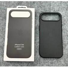 Iphone 17 Air Шкіряний чохол Магніт (чорний)