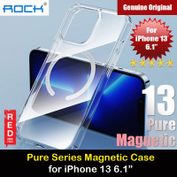 Iphone 13 Прозрачный чехол Rock MagSafe (TPU+PC)