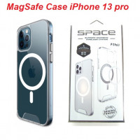 Iphone 13 Pro Прозорий чохол Space MagSafe (TPU+PC)