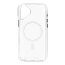 Iphone 16 Plus Прозорий чохол Магніт (TPU+PC)