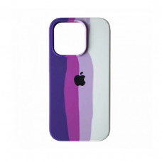 Iphone 13 Чохол мікрофібра Веселка Rainbow