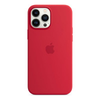 iPhone 13 Pro Max Чохол оригінальний Silicone Case (червоний)