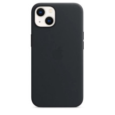 Iphone 13 mini Шкіряний чохол Магніт (чорний)