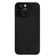 Iphone 13 Pro Max Ультратонкий чохол PC карбон (чорний)