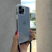 IPhone 14 Pro Max Чохол силіконовий зі Шнурком (прозорий)