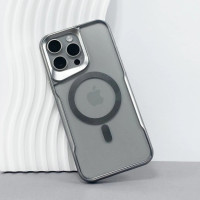 Iphone 15 Pro Max Чохол бампер Magsafe (титаніум)