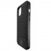 Iphone 15 Pro Max Шкіряний чохол Плетенка Polo (чорний)