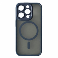 Iphone 15 Pro Матовый чехол Защита камеры Rock (Magnet)