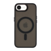 Iphone 17e Матовий чохол Магніт TPU+PC (чорний)