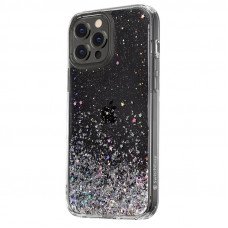 iPhone 13 Pro Max Чехол прозрачный Блестки Stars