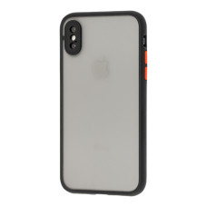 IPhone X XS 10 Чохол матовий Захист камери (TPU+PC)