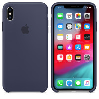 iPhone X XS 10 Чехол Silicone Case MRXE2FE/A (Midnight Blue)