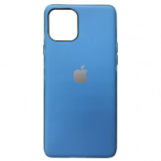 iPhone 11 матовий чохол Electroplate (блакитний)