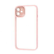 Iphone 11 Чохол Захист камери Блискучі Glitter (пудра)