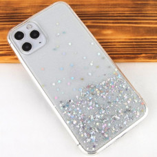 iPhone 11 Pro Max Чохол прозорий Блискітки Stars